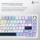 Ajazz AK820 Max Plus Day Dream Switch White (AK820MAX-DD-BWD)
