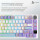 Ajazz AK820 Pro Flying Fish Switch Purple RGB With Screen (AK820PRO-FF-PWB)