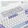 Ajazz AK820 Pro Flying Fish Switch Purple RGB With Screen (AK820PRO-FF-PWB)