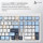 Ajazz AK980 Max Magnetic Switch Blue/White/Dark Blue (AK980-MAX-M-BWDB)