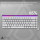 Ajazz NK68 Red Switch White USB-C (NK68-R-W)