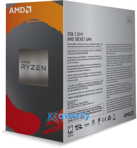 AMD Ryzen 3 3300X 3.8GHz 16MB 100 100000159BOX sAM4 BOX