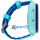 Amigo GO005 4G WIFI Kids waterproof Thermometer Blue (747017)
