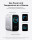 Anker Laptop GaN Charger Silver, 140W 3xUSB-C 1xUSB-A Display (B2697G41) + кабель USB Type-C
