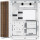 APNX V1 White/Wood with window (APCM-VI01103.21)