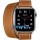 Apple Watch Hermes Series 4 GPS + LTE (MU6P2) 40mm Stainless Steel Case with Fauve Barenia Leather Double Tour