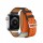 Apple Watch Hermes Series 4 GPS + LTE (MU7K2) 40mm Stainless Steel Case with Indigo/Craie/Orange Swift Leather Double Tour