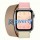 Apple Watch Hermes Series 4 GPS + LTE (MYFY2) 40mm Stainless Steel Case with Rose Sakura/Craie/Argile Swift/Doubl Tour