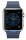 Apple Watch MLFD2 42mm Stainless Steel Case with Midnight Blue Leather Loop