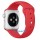 Apple Watch MMED2 42mm Silver Aluminum Case with Red Sport Band