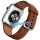 Apple Watch MMF72 38mm Stainless Steel Case with Saddle Brown Classic Buckle