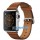 Apple Watch MMF72 38mm Stainless Steel Case with Saddle Brown Classic Buckle