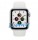 Apple Watch SE GPS + Cellular 40mm Silver Aluminum Case with White Sport B. (MYE82) / MYEF2