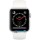 Apple Watch Series 3 GPS + LTE MQK82 42mm Stainless Steel Case with Soft White Sport Band