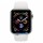 Apple Watch Series 4 GPS + LTE (MTV22) 44mm Polished Stainless Steel with White Sport Band