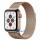 Apple Watch Series 5 LTE 40mm Gold Steel w. Gold Milanese Loop - Gold Steel (MWWV2) (MWX72)