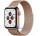 Apple Watch Series 5 LTE 44mm Gold Steel w. Gold Milanese Loop - Gold Steel (MWW62) (MWWJ2)