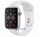 Apple Watch Series 5 LTE 44mm Silver Aluminum w. White b.- Silver Aluminum (MWVY2) (MWWC2)