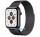 Apple Watch Series 5 LTE 44mm Space Black Steel w. Space Black Milanese Loop - Space Black Steel (MWW82) (MWWL2)
