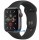 Apple Watch Series 5 LTE 44mm Space Gray Aluminum w. Black b.- Space Gray Aluminum (MWW12) (MWWE2)