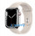 Apple Watch Series 7 GPS + Cellular 45mm Silver Stainless Steel Case w. Starlight Sport Band (MKJD3)