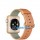 Apple Watch Sport 38mm Gold Aluminum Case with Gold/Red Woven Nylon MMF52