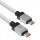 Baseus CoolPlay Series Fast Charging Cable Type-C to Type-C 100W 2m White