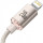 Baseus Crystal Shine Series Fast Charging Data Cable Type-C to iP 20W 2m Pink