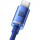 Baseus Crystal Shine Series Fast Charging Data Cable Type-C to Type-C 100W 1.2m Blue