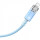 Baseus Explorer Series Fast Charging Cable with Smart Temperature Control USB to iP 2.4A 1m Blue