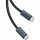 Baseus Flash Series 2 USB4 Full Featured Data Cable Type-C to Type-C 240W 1m Cluster Black