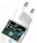 СЗУ USB-C x2 65W Baseus GaN 2 Lite Quick Charger (CCGAN2L-E02) White 6953156233003