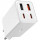 Baseus GaN6 Pro Fast Charger 2C+2U 65W EU Moon White((With:Mini White Cable Type-C to Type-C 100W(20V/5A) 1m White）