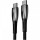 Baseus Glimmer Series Fast Charging Data Cable Type-C to Type-C 100W 2m Black