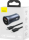 Baseus Golden Contactor Pro Dual Car Charger U+C 40W (With Cable Type-C/ iP 1m) Dark Grey (TZCCJD-B0G)