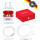 BeatBox PODS PRO 1 Wireless Charging White-Red (bbppro1wcwr)