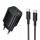 BOROFONE BAS85A Star PD30W+QC3.0 charger set (C to C) (EU) Black (6941991126857)