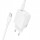 BOROFONE BN26 Fuente USB-C PD20W + cable USB-C to USB-C White (6941991120251)