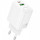 BOROFONE BN27 Fuente 1xUSB-C PD20W + 1xUSB QC3.0 White (6941991120268)