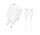 Borofone BN28 Fuente single port PD30W charger set C to C EU White (6941991120312)