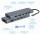 Cablexpert USB-C→USB-Ax4/USB-Cx1/HDMIx1/VGA/RJ45/SD/TF/3.5mm 8-in-1 (A-CM-COMBO8-01) Silver