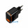 Canyon (1USB, 2.1A) Black/Silver (CNE-CHA042BO) + кабель USB Type C