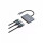 Canyon hub DS-3 3in1 USB-C Dark Grey (CNS-TDS3)