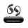 Canyon TWS-12 Headset On Flow Black (CNS-TWS12BK)