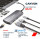 Canyon USB-C→USB-Ax3/USB-Cx1/HDMIx1/RJ45/SD/TF 8-in-1 (CNS-TDS15) Silver