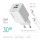 ColorWay GaN Mini 30W PD Port PPS USB (Type-C PD + USB QC4.0) White (CW-CHS053PDC-WT) + кабель USB Type-C
