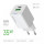 ColorWay GaN Mini 35W PD Port PPS USB (Type-C PD + USB QC4.0) White (CW-CHS055PD-WT)
