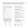 ColorWay GaN Mini 45W PD Port PPS USB-C White (CW-CHS057PD-WT)
