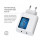 ColorWay GaN Mini 50W PD Port PPS USB (Type-C PD 30W + Type-C PD 20W) White (CW-CHS050PD-WT)