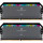 CORSAIR Dominator Platinum RGB Gray DDR5 6000MHz 32GB Kit 2x16GB (CMT32GX5M2D6000Z36)